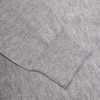 Drumohr Luxury 30G cashmere Crew Neck Grigio Medio