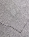 Drumohr Luxury 30G Cashmere Polo Grigio Medio