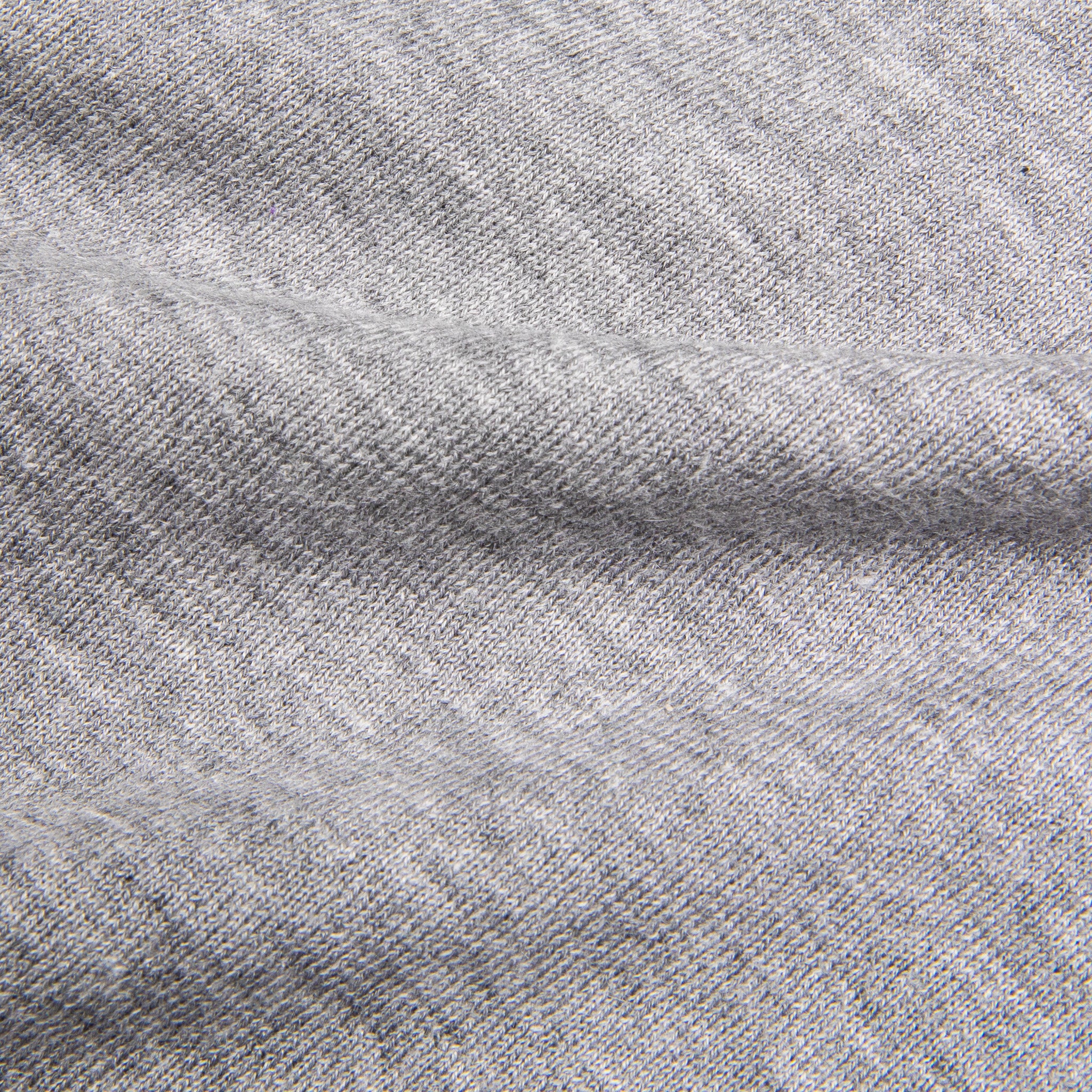 Drumohr Luxury 30G Cashmere Polo Grigio Medio