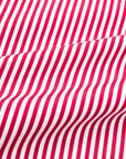 Finamore Gaeta Fit Collo Sergio Bengal Stripe Shirt Chianti