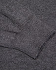 Drumohr Luxury 30G cashmere Crew Neck Grigio Antracite
