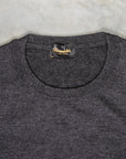 Drumohr Luxury 30G cashmere Crew Neck Grigio Antracite