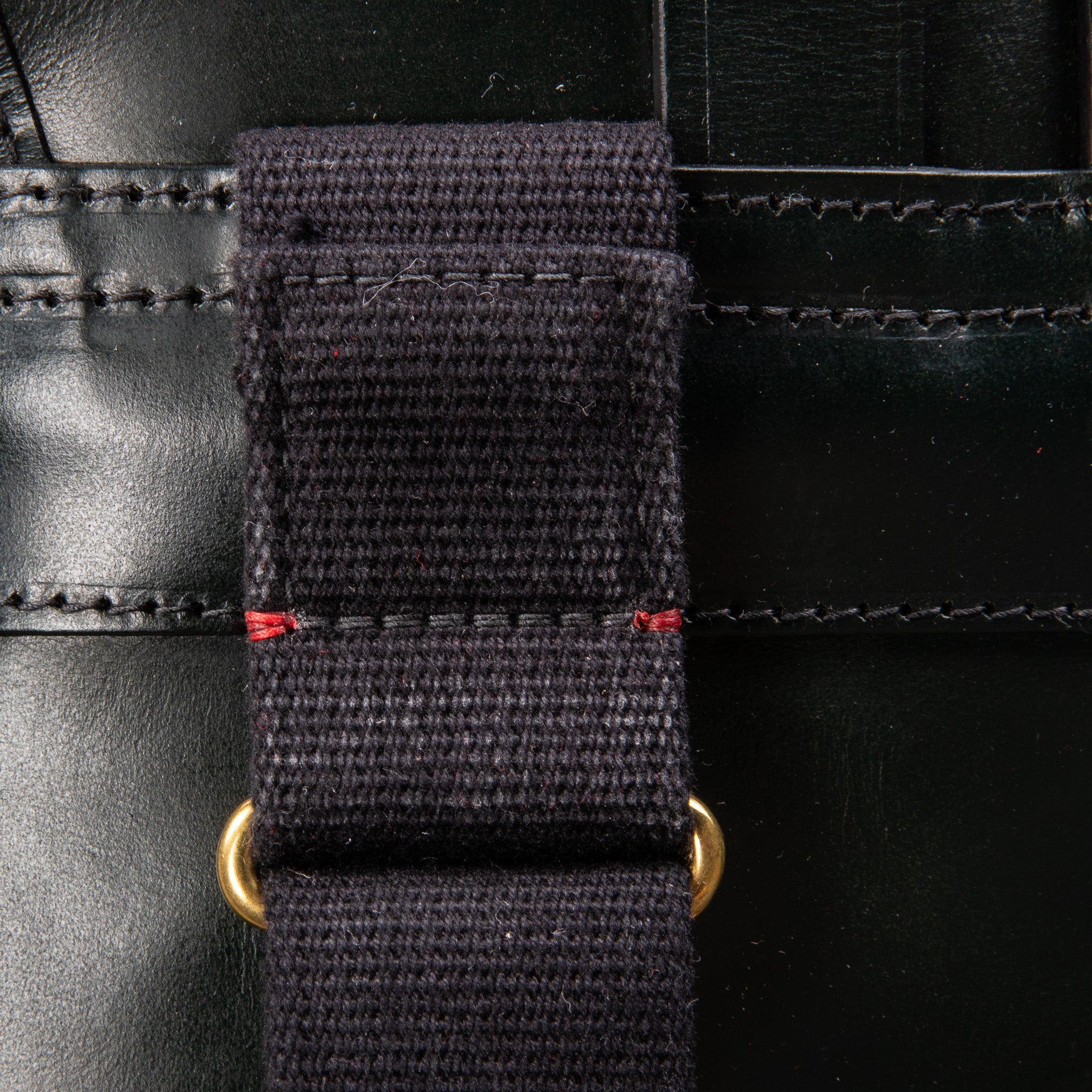 Croots Malton Bridle leather Rucksack Racing Green