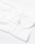 Finamore Washed Tokyo Sergio Collar Shirt Oxford White