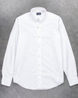 Finamore Tokyo shirt Lucio Collar white Alumo poplin