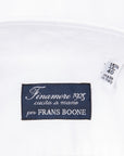 Finamore Gaeta Shirt Lucio Collar Alumo Poplin White