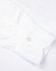 Finamore Gaeta Shirt Lucio Collar Alumo Poplin White