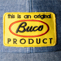 The Real McCoy's Buco Chambray Mesh Cap
