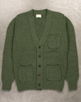 William Lockie x Frans Boone Alain 3-Pocket Cardigan Lambswool Rosemary