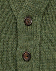 William Lockie x Frans Boone Alain 3-Pocket Cardigan Lambswool Rosemary