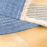 The Real McCoy's Buco Chambray Mesh Cap
