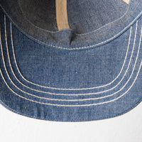 The Real McCoy's Buco Chambray Mesh Cap