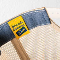 The Real McCoy's Buco Chambray Mesh Cap
