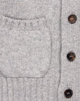 William Lockie x Frans Boone Alain 3-Pocket Cardigan Lambswool Flannel