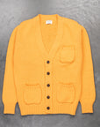 William Lockie x Frans Boone Alain 3-Pocket Cardigan Lambswool Harvest Gold