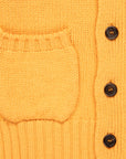 William Lockie x Frans Boone Alain 3-Pocket Cardigan Lambswool Harvest Gold