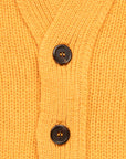 William Lockie x Frans Boone Alain 3-Pocket Cardigan Lambswool Harvest Gold