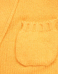 William Lockie x Frans Boone Alain 3-Pocket Cardigan Lambswool Harvest Gold