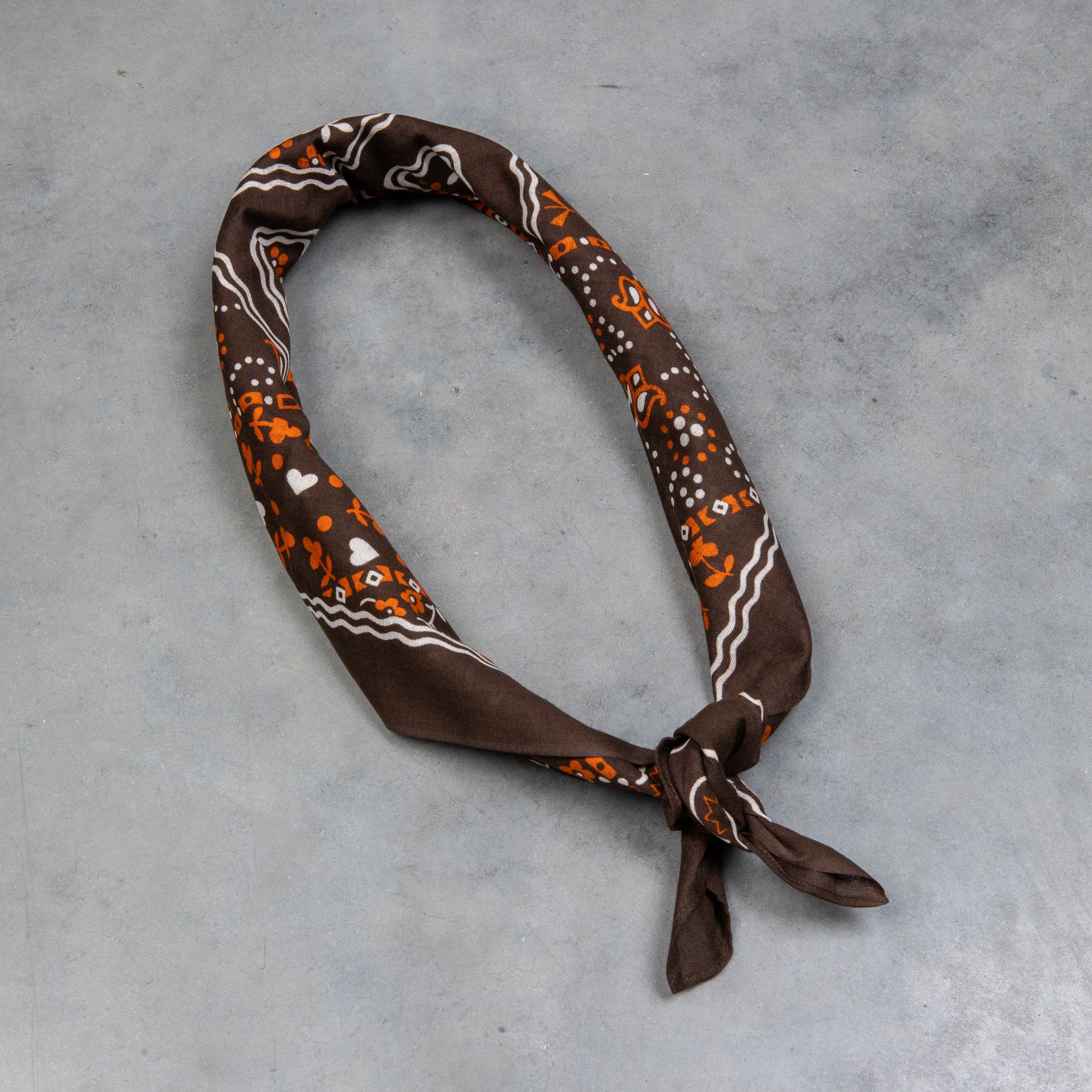 The Real McCoy&#39;s Cookie Bandana Brown