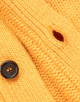 William Lockie x Frans Boone Alain 3-Pocket Cardigan Lambswool Harvest Gold