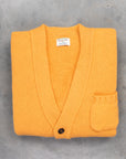 William Lockie x Frans Boone Alain 3-Pocket Cardigan Lambswool Harvest Gold