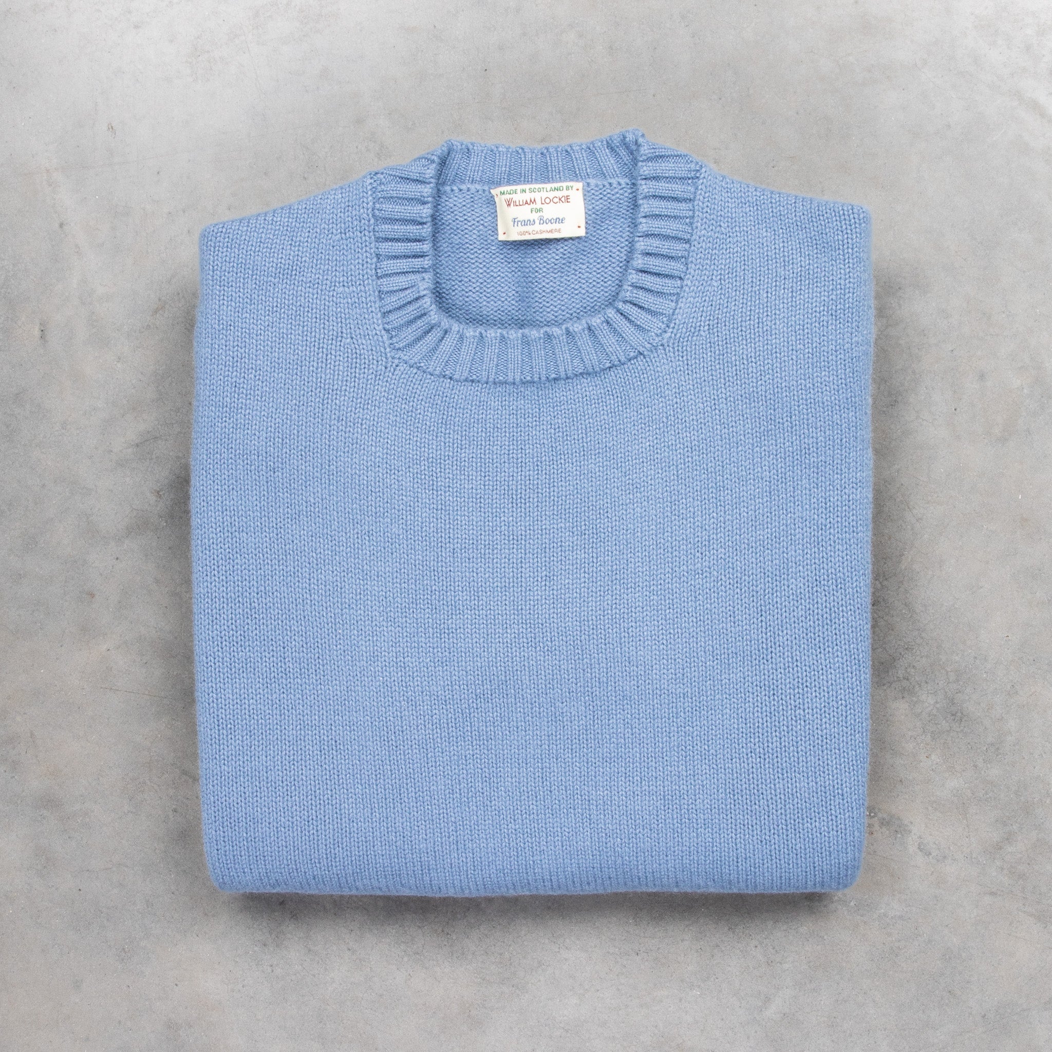 William Lockie x Frans Boone Nis Cashmere Crew Neck Anvil