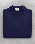 William Lockie x Frans Boone Nis Cashmere Crew Neck Blackberry
