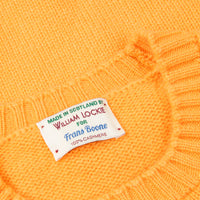 William Lockie x Frans Boone Nis Cashmere Crew Neck Cantaloupe