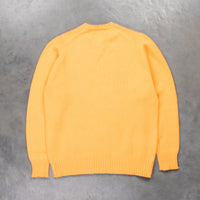 William Lockie x Frans Boone Nis Cashmere Crew Neck Cantaloupe
