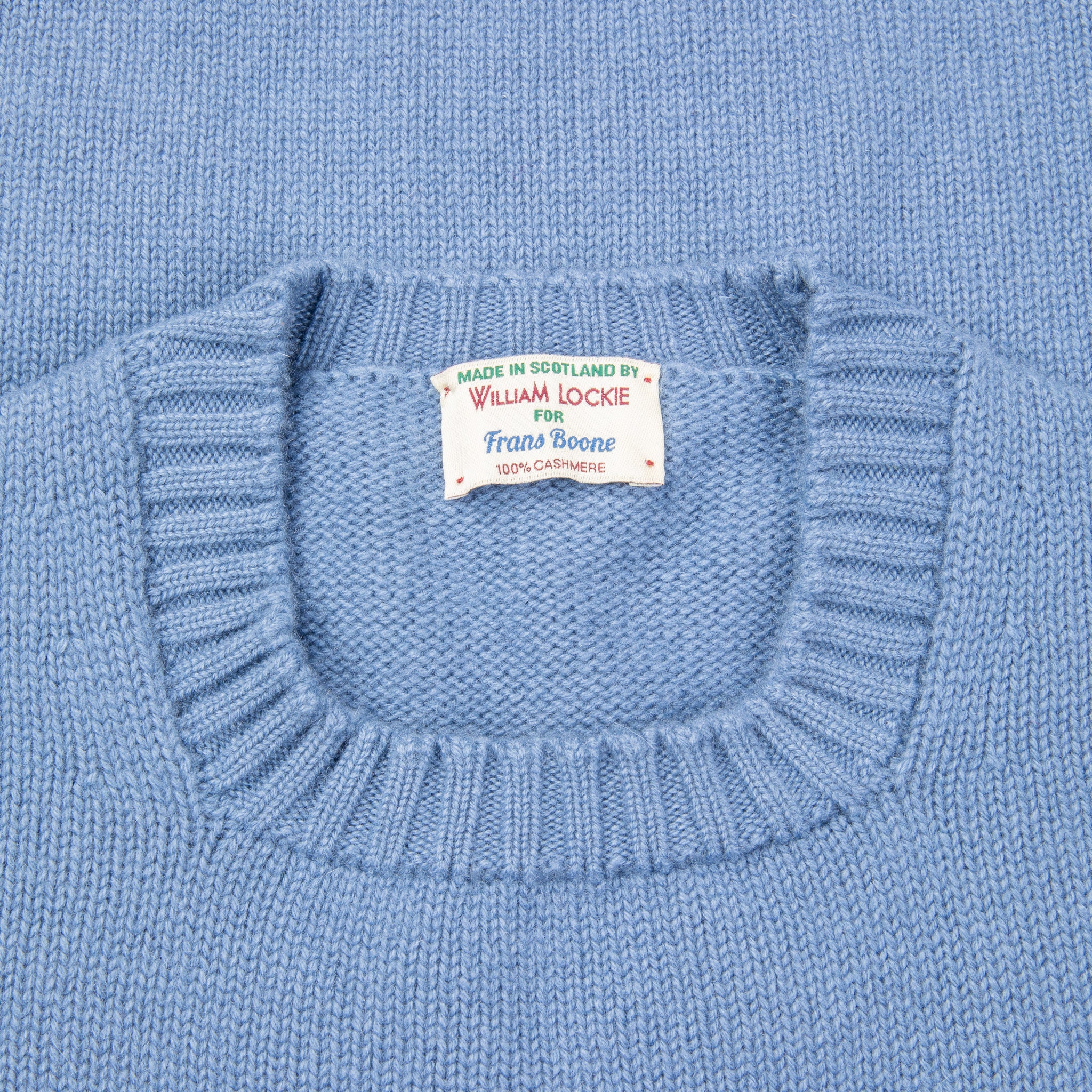 William Lockie x Frans Boone Nis Cashmere Crew Neck Anvil