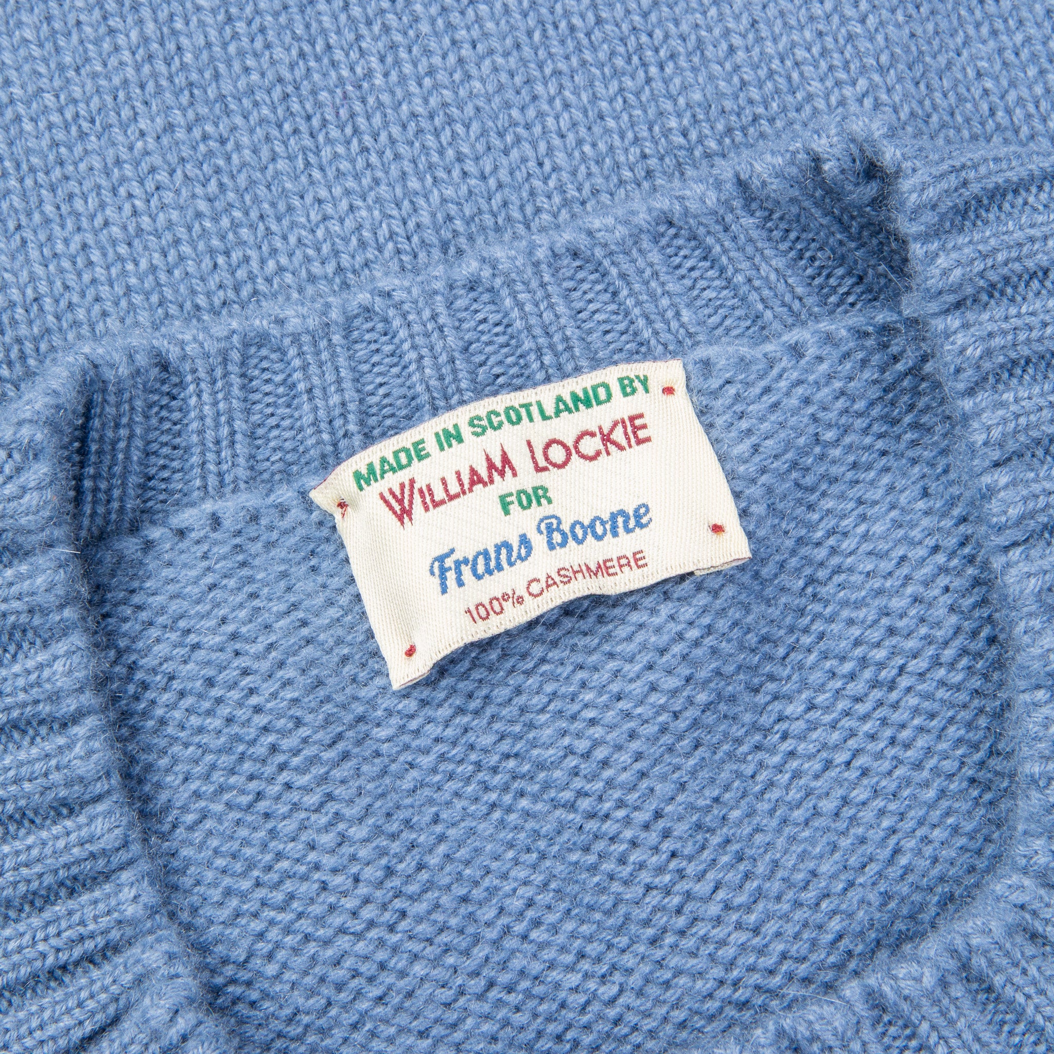 William Lockie x Frans Boone Nis Cashmere Crew Neck Anvil