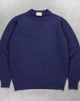 William Lockie x Frans Boone Nis Cashmere Crew Neck Blackberry