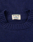 William Lockie x Frans Boone Nis Cashmere Crew Neck Blackberry