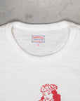 The Real McCoy's Athlethic Hawaii, Aloha T-Shirt Milk