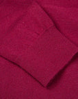 William Lockie x Frans Boone Super Geelong Vintage fit sweater damson