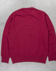 William Lockie x Frans Boone Super Geelong Vintage fit sweater damson
