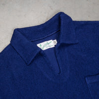 The Real McCoy's Cotton Pile Skipper Navy