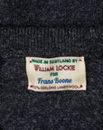 William Lockie x Frans Boone Super Geelong Vintage fit sweater Charcoal