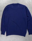 William Lockie x Frans Boone Super Geelong Vintage fit sweater American Navy