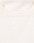 William Lockie x Frans Boone Super Geelong Vintage fit sweater Ice White