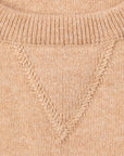 William Lockie x Frans Boone Super Geelong Vintage fit sweater Sandstorm