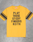 The Real McCoy's Football T-Shirt Sticky Fingers Corn