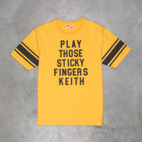 The Real McCoy's Football T-Shirt Sticky Fingers Corn