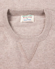 William Lockie x Frans Boone Super Geelong Vintage Fit Sweater Mushroom