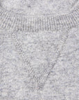 William Lockie x Frans Boone Super Geelong Vintage fit sweater Flannel Grey