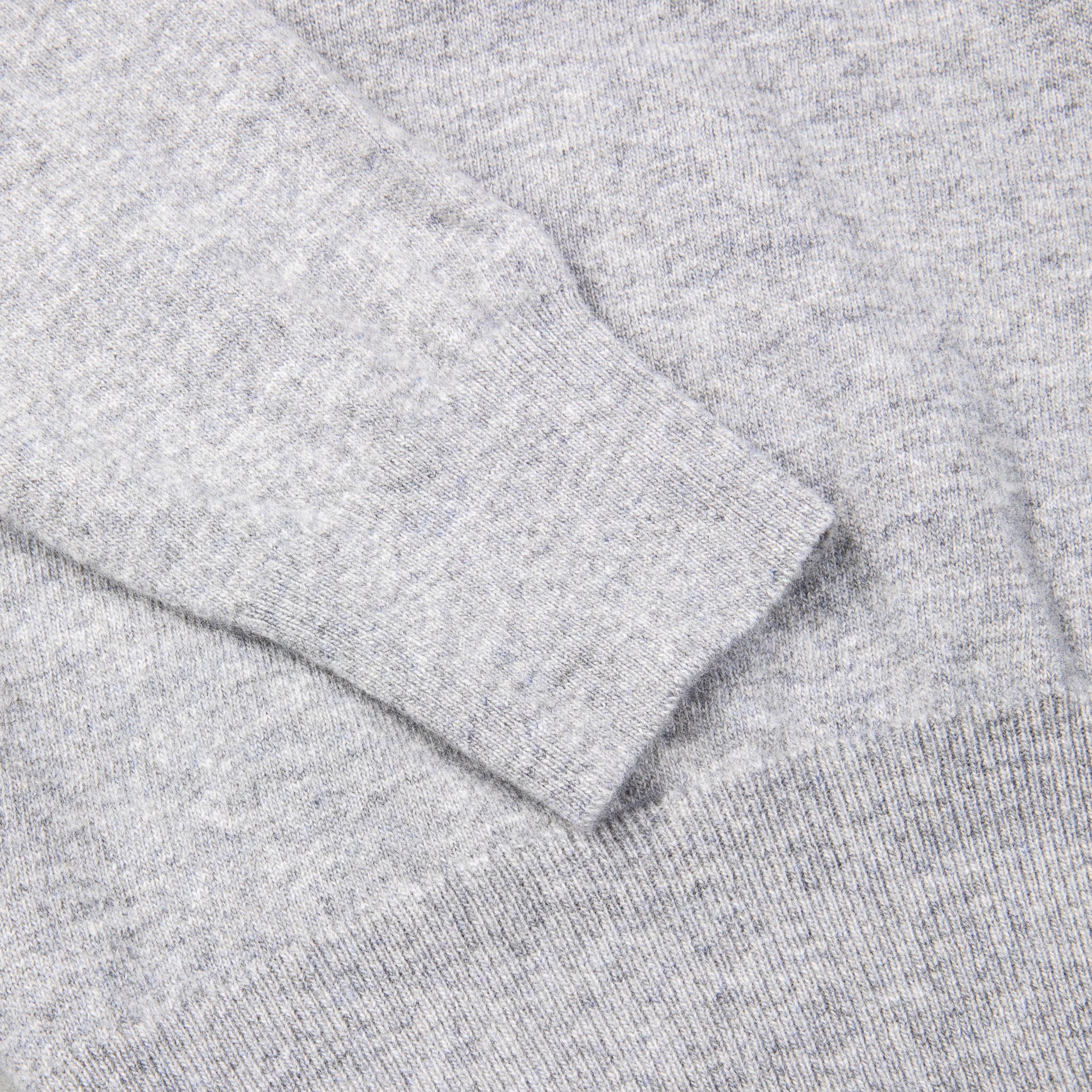 William Lockie x Frans Boone Super Geelong Vintage fit sweater Flannel Grey