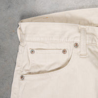 Orslow 107 Cotton Pique Ivy Fit pants Ivory