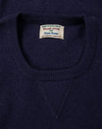 William Lockie x Frans Boone Super Geelong Vintage fit sweater Dark Navy