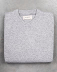 The Real McCoy's Wool Crewneck Sweater Grey