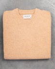 The Real McCoy's Wool Crew Neck Sweater Beige